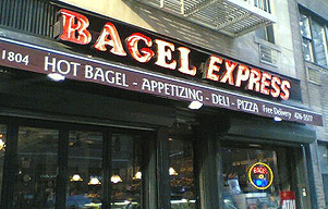 Bagel Express Coffee Shop enjoys our coffee delivery service and All Pro Beverage machine.